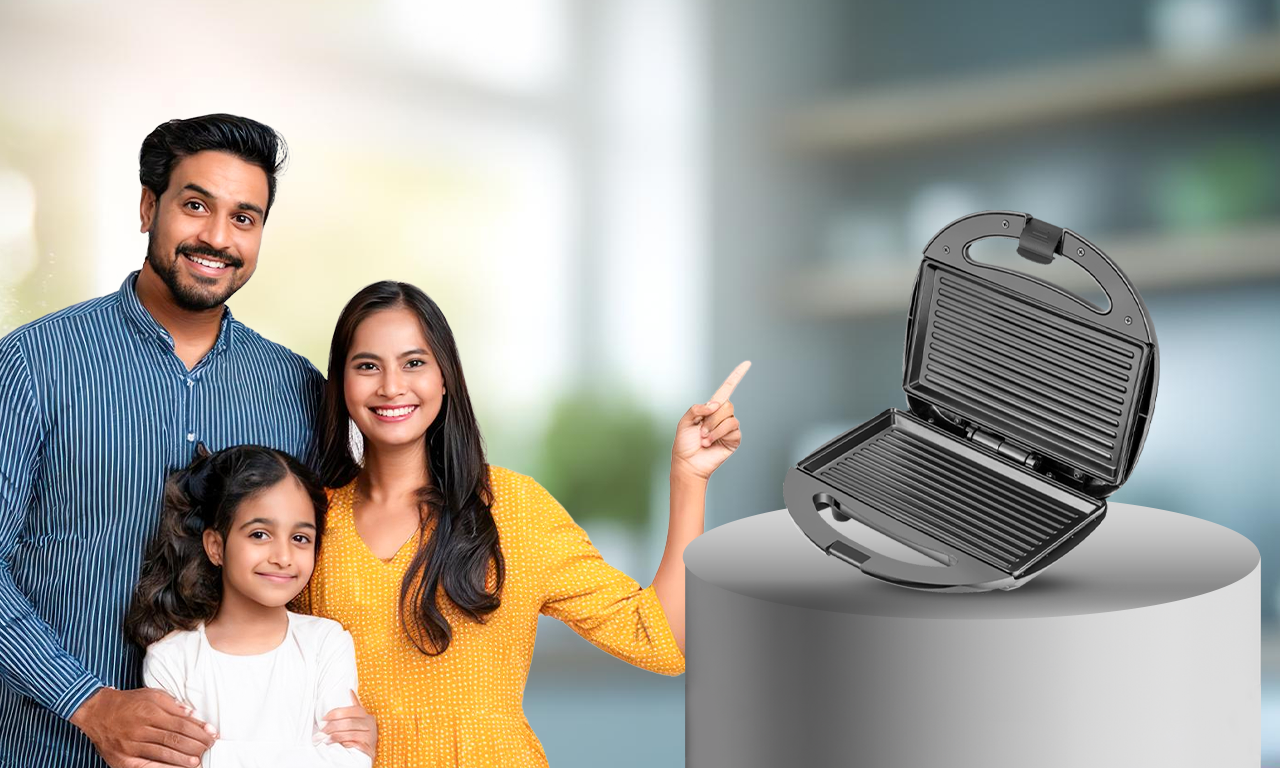 Best Sandwich Makers for Families in India: Large & Fast Cooking Models