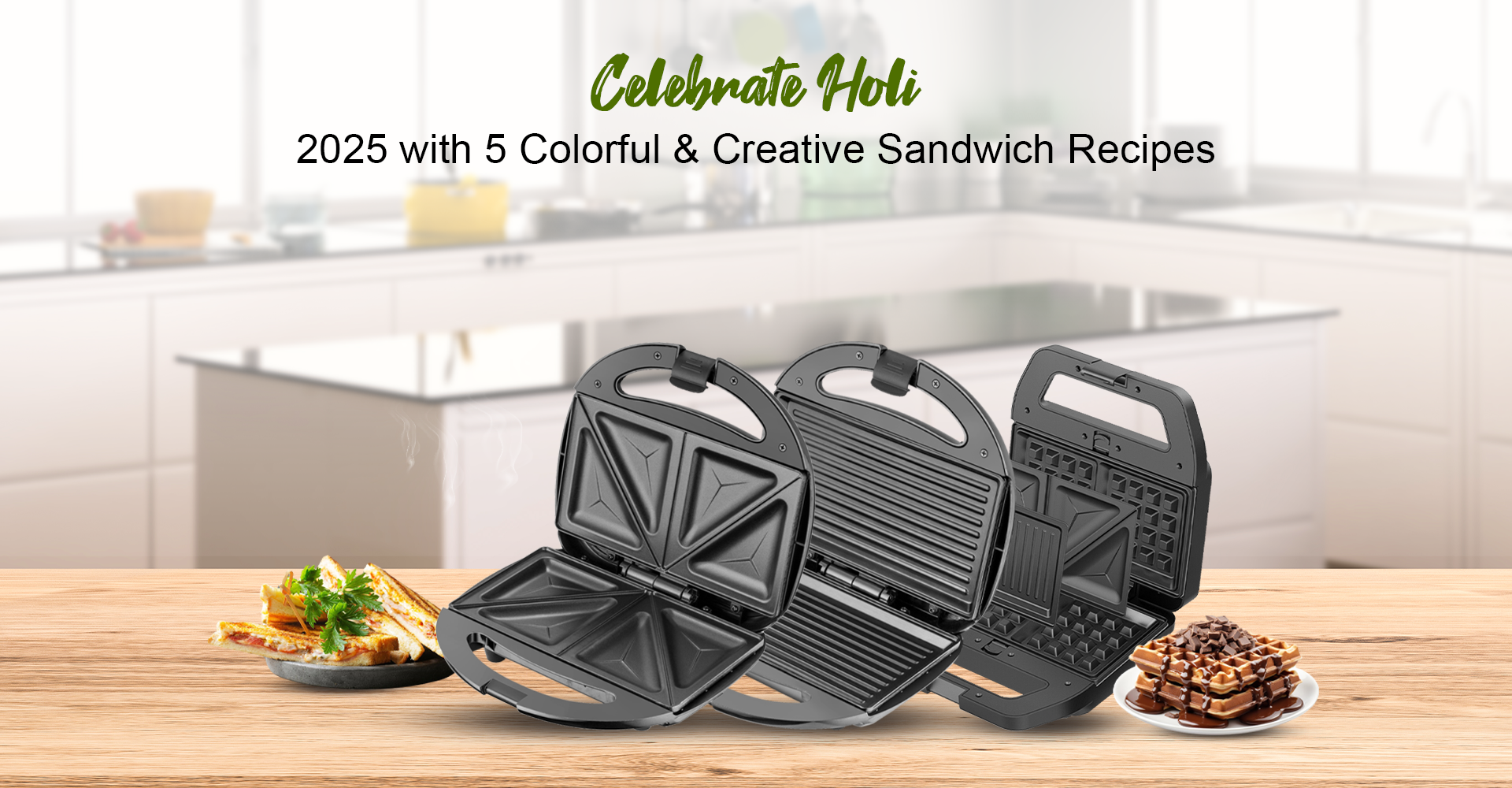 Celebrate Holi 2025 with 5 Colorful and Creative Sandwich Recipes