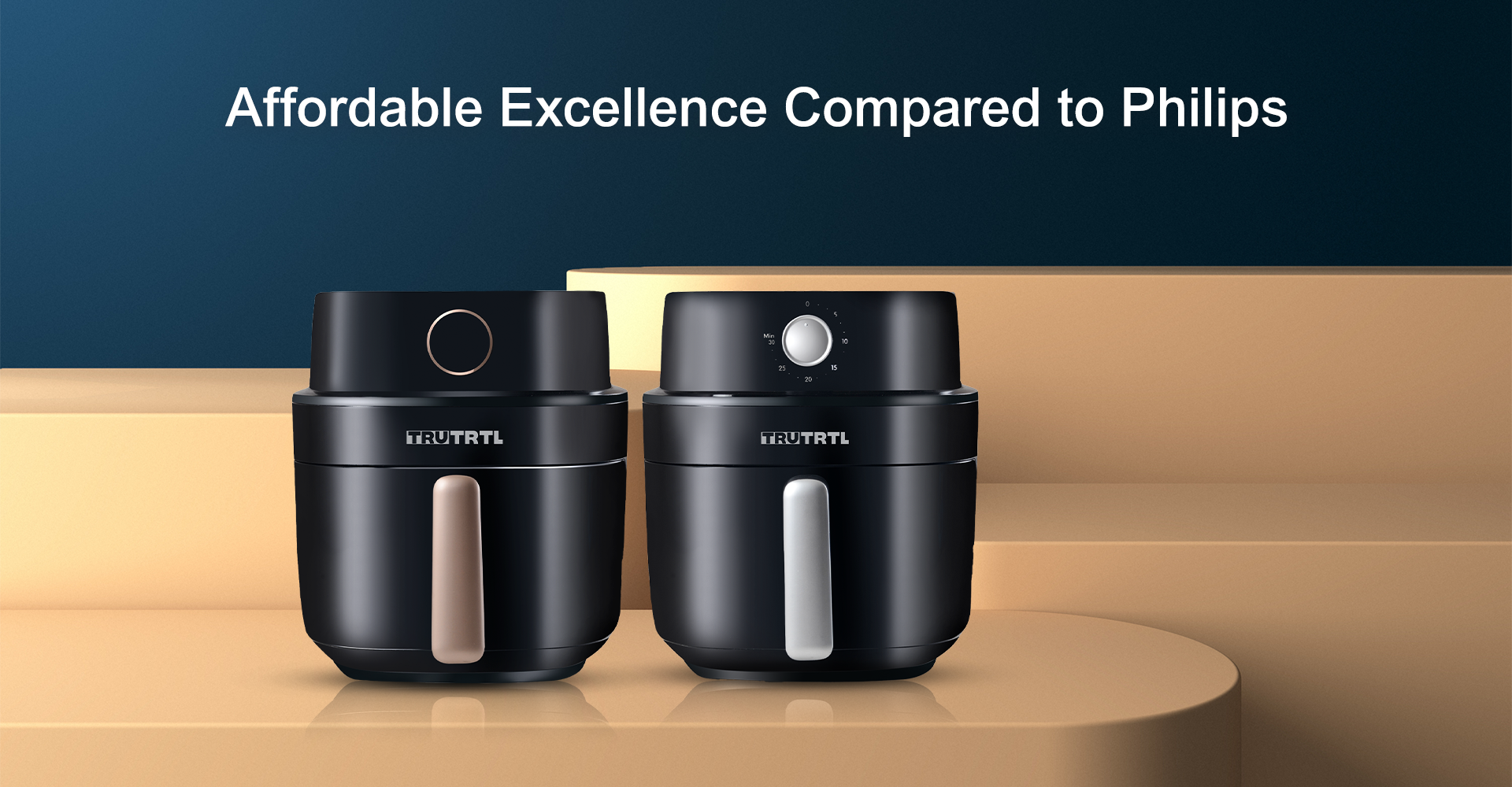 truTRTL Air Fryers: Affordable Excellence Compared to Philips