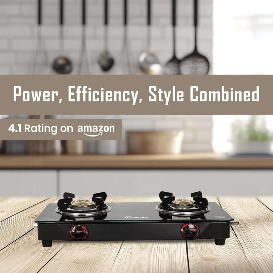 truTRTL Shakti 2 Burner Gas Stove