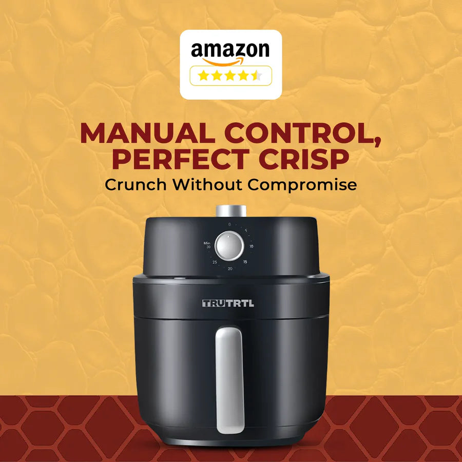 truTRTL Smart Manual Air fryer
