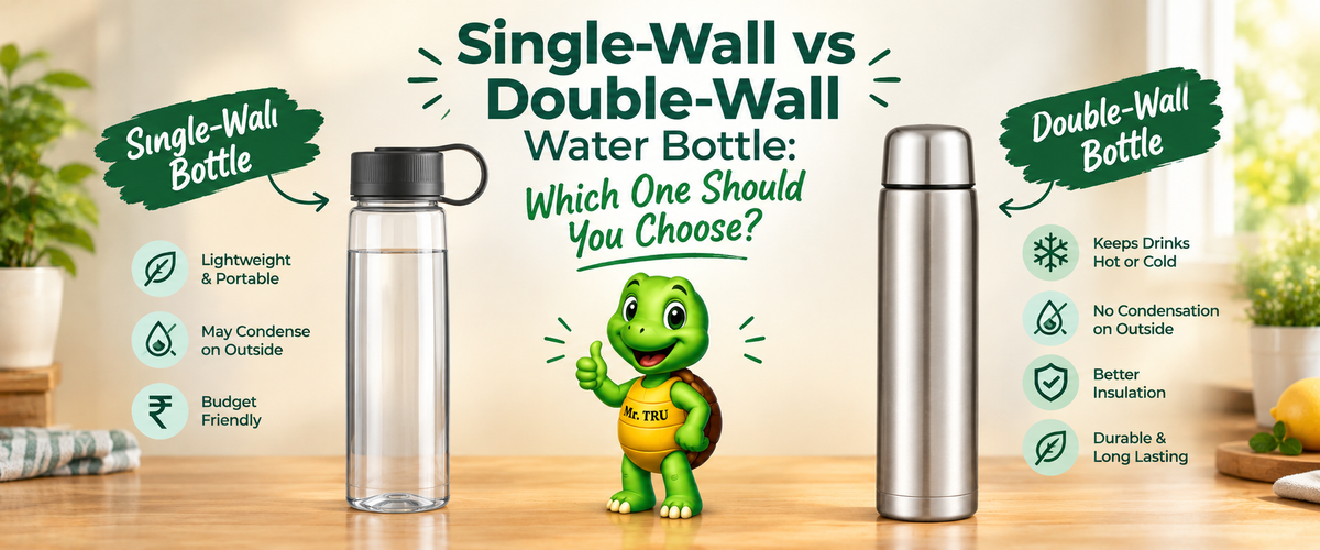 Single-Wall vs Double-Wall Water Bottle: Which Should You Choose?