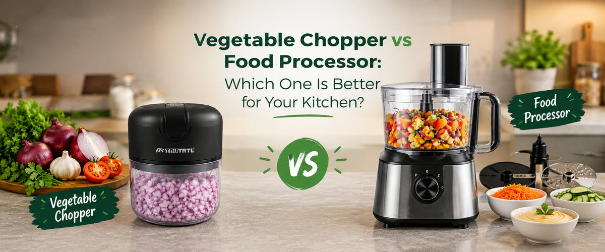 Vegetable Chopper vs Food Processor: Which One Is Better for Your Kitchen?