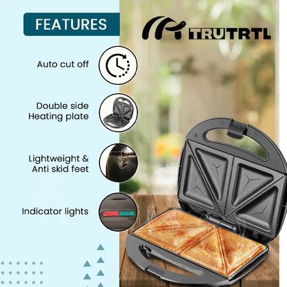 truTRTL Delight Toast Sandwich Maker