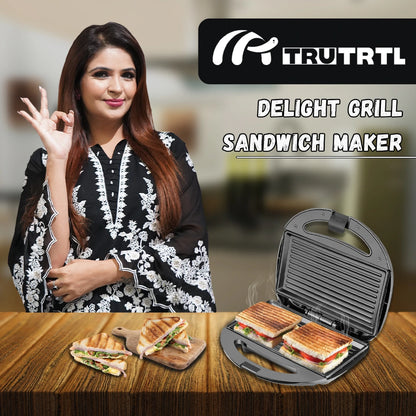 truTRTL Delight Grill Sandwich Maker