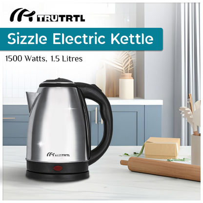 truTRTL Sizzle Electric Kettle 1.5 Litre