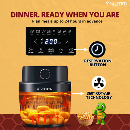 truTRTL Smart Digital Air Fryer