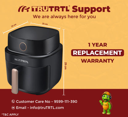 truTRTL Smart Digital Air Fryer