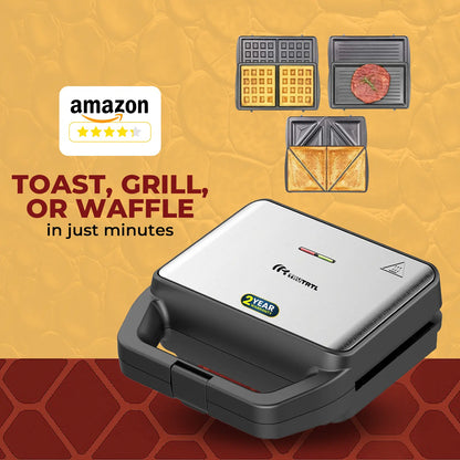 truTRTL Premium 3-in-1 Sandwich Maker
