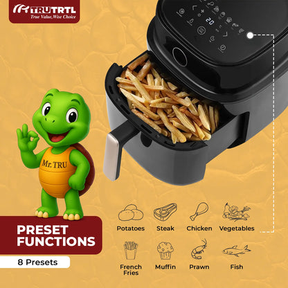 truTRTL Smart Digital Air Fryer