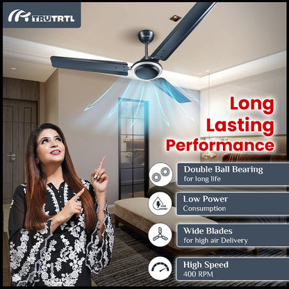 truTRTL Smart Ceiling Fan | 1200 mm (48 inch)