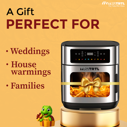 truTRTL Digital 1600W Air Fryer Oven
