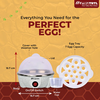truTRTL Smart Marble Egg Boiler
