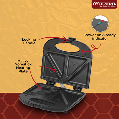 truTRTL Smart Toast Sandwich Maker