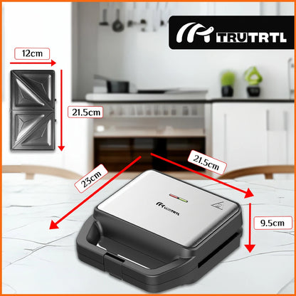 truTRTL Premium 3-in-1 Sandwich Maker