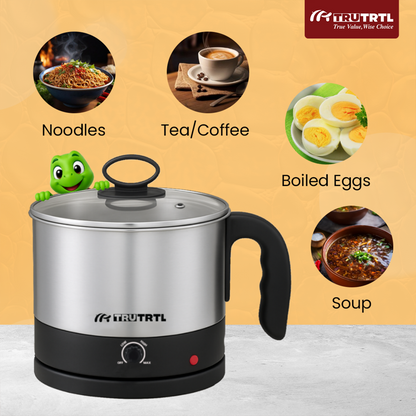 truTRTL Multipurpose 1.3 Litre Kettle