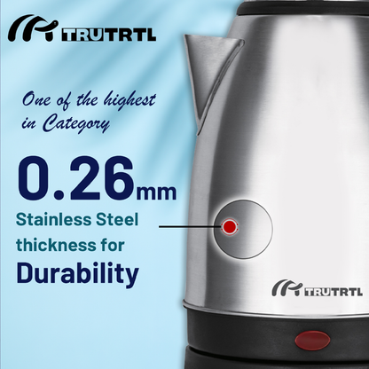 truTRTL Sizzle Electric Kettle 1.5 Litre