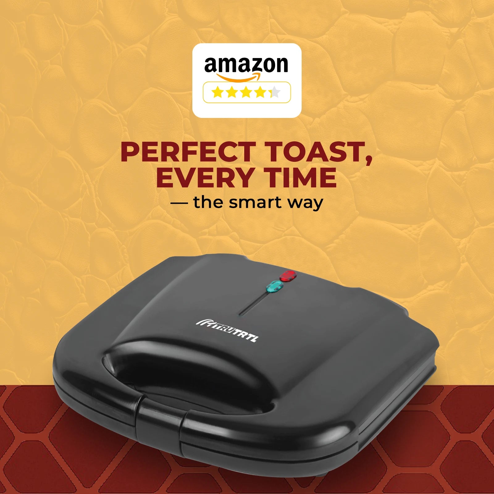 truTRTL Smart Toast Sandwich Maker