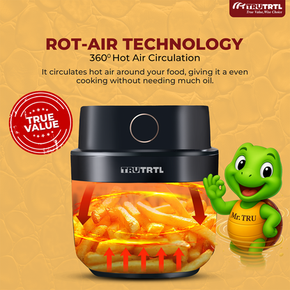 truTRTL Smart Digital Air Fryer