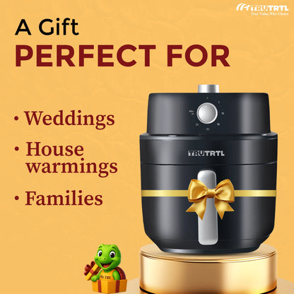 truTRTL Smart Manual Air fryer