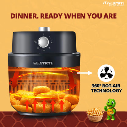 truTRTL Smart Manual Air fryer