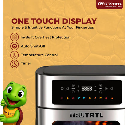 truTRTL Digital 1600W Air Fryer Oven