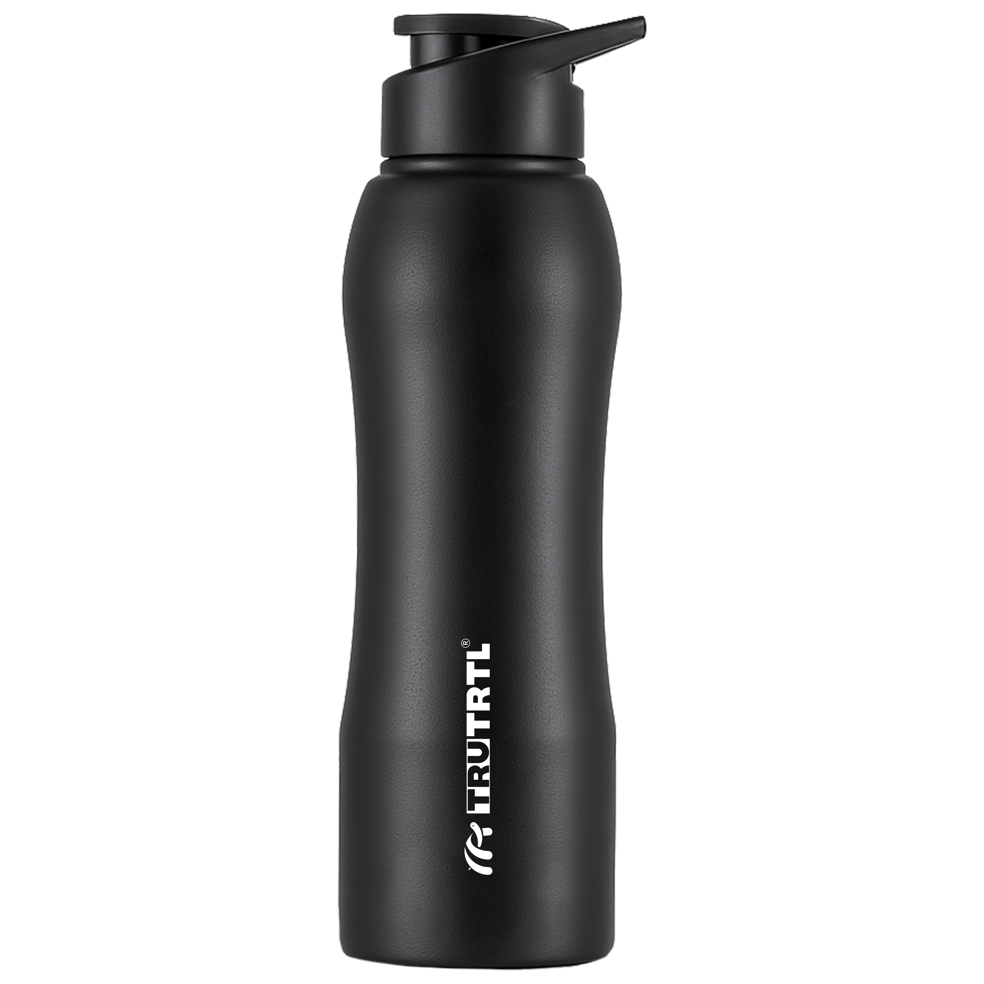 truTRTL Black Steel Bottle