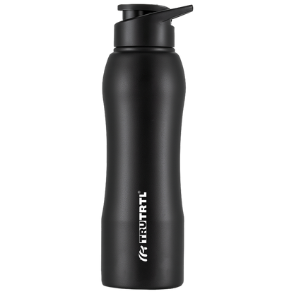 truTRTL Black Steel Bottle