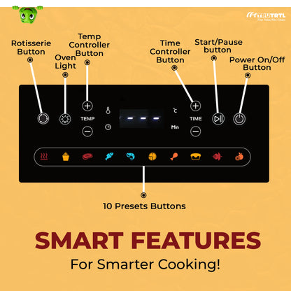 truTRTL Smart Manual Air fryer