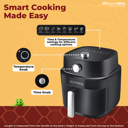truTRTL Smart Manual Air fryer